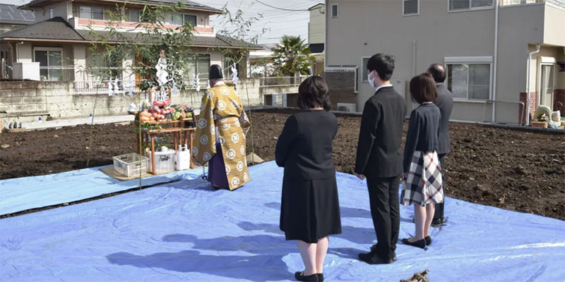 宇都宮市の地鎮祭